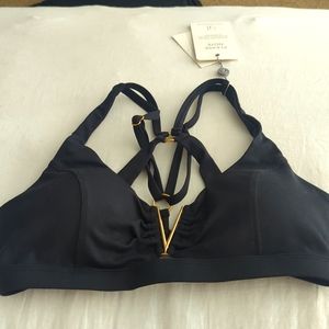 Bombshell sportswear knockout sports bra XL nwt never worn black